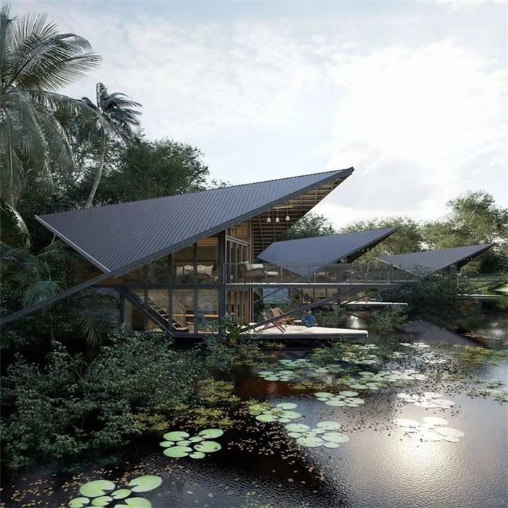 Irregular Shaped Aluminum Standing Seam Roofing Sheets suppliers